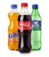 Soft Drinks (Coke, Sprite, Fanta,Rio & Diet Coke)